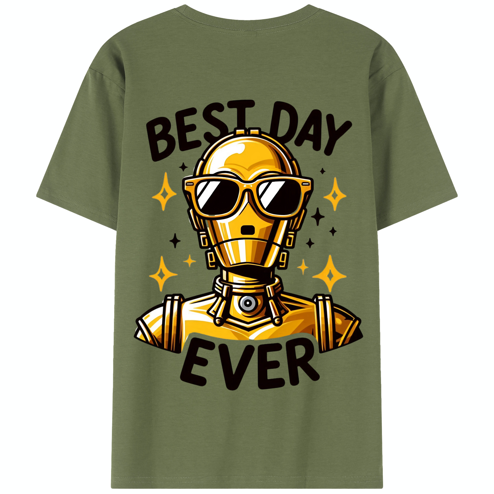 （画像用） スター・ウォーズ Star Wars 綿100％半袖Tシャツ（背面プリント）